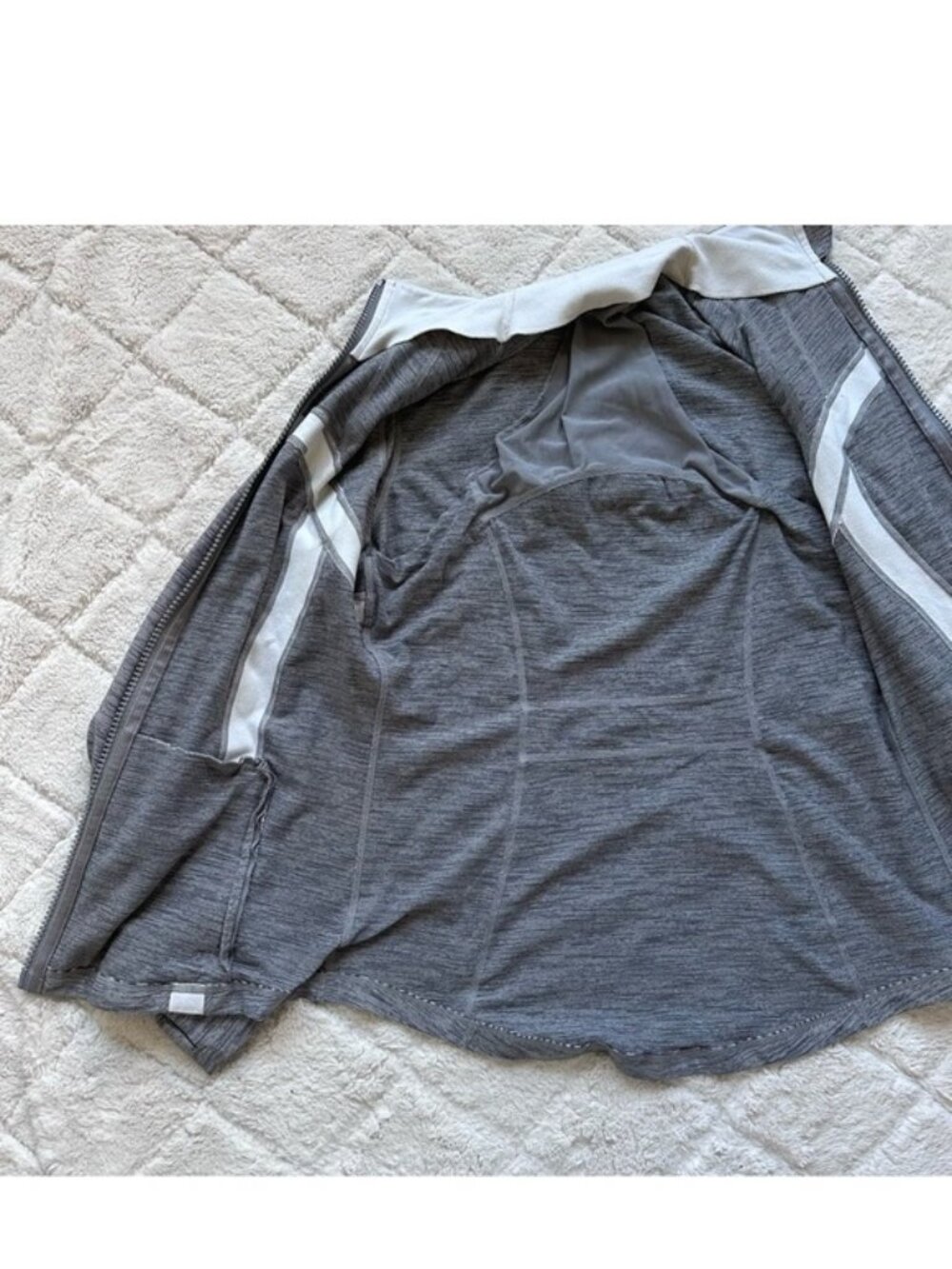 Lululemon | "Wee Are From Space Coal Fossil / White" Define Jacket | Size 12 - Picture 7 of 11